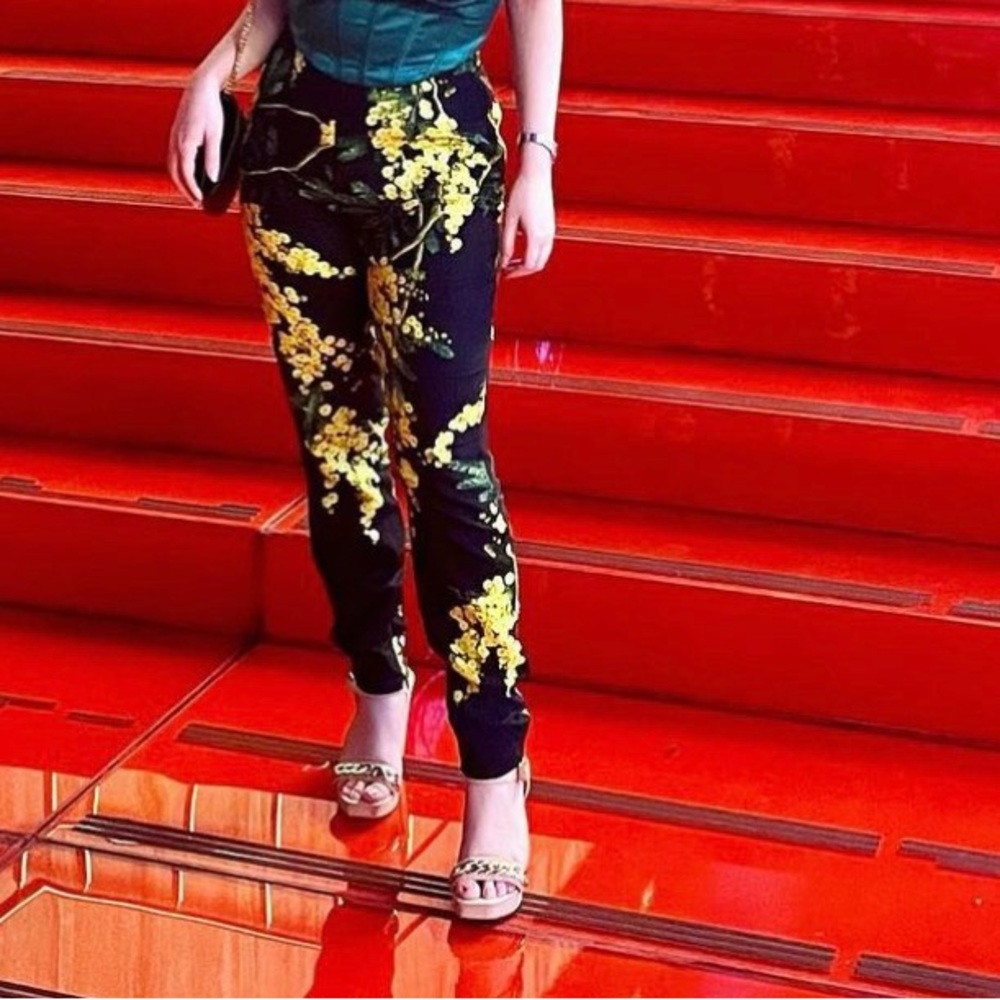 dolce & gabanna floral pants
